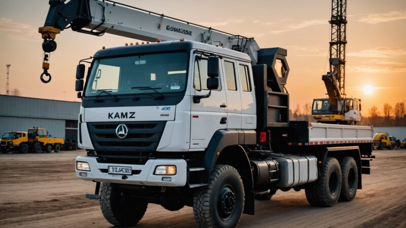 Современные решения в сфере грузоперевозок: продажа бортовых автомобилей КамАЗ с КМУ краном-манипулятором